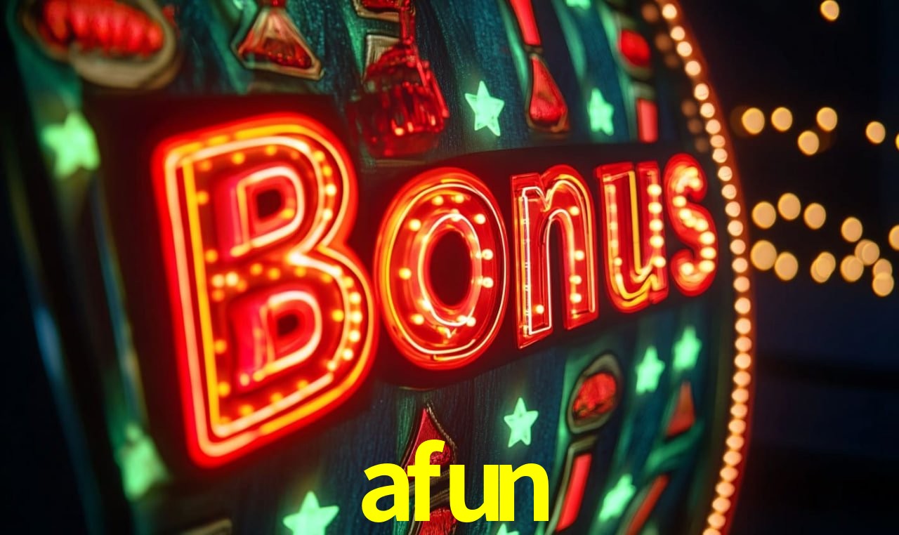 Interface do App afun